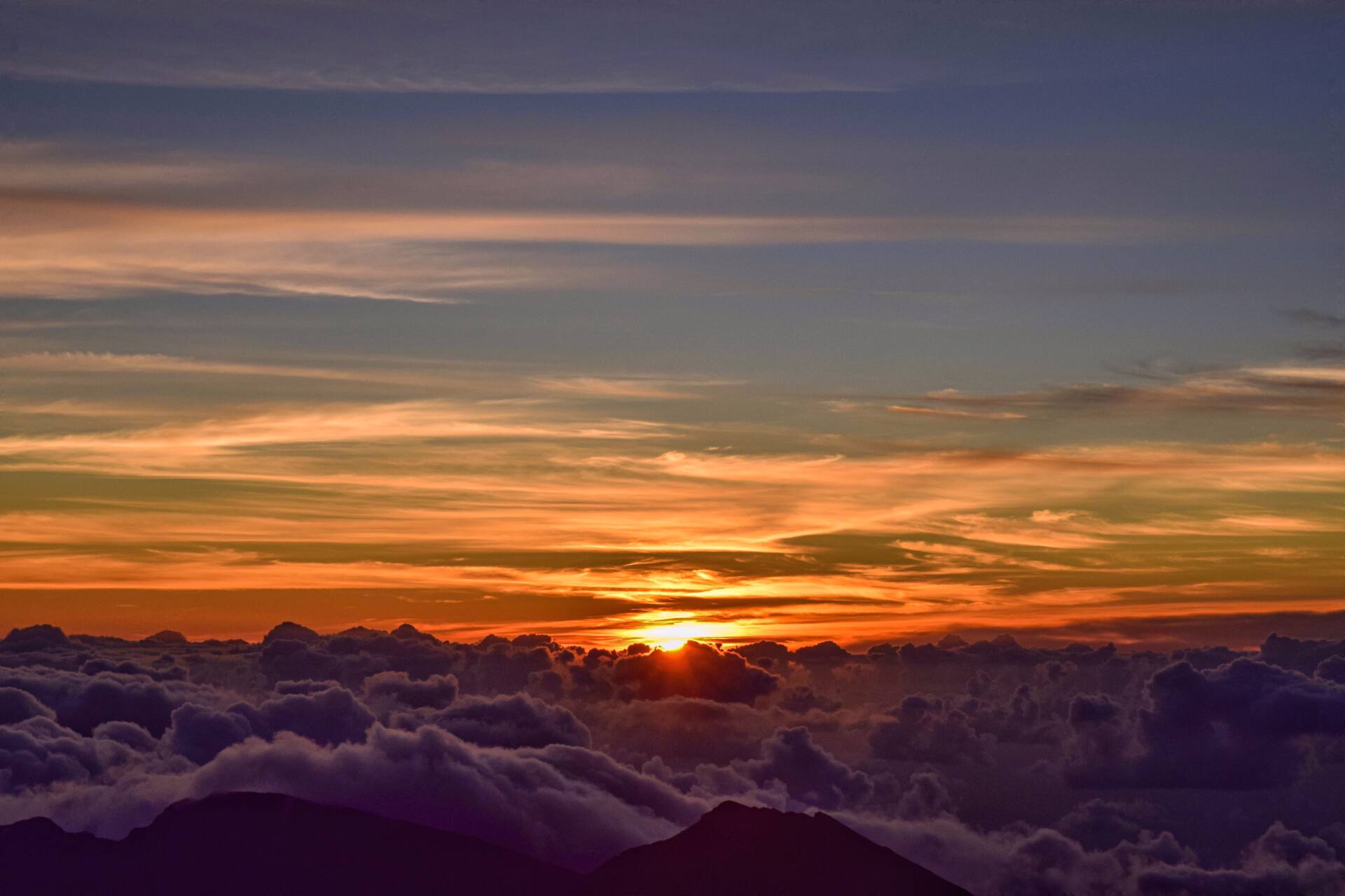 O que fazer em Maui - Nascer do sol no vulcão Haleakala