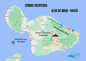 O que fazer em Maui - Nascer do sol no vulcão Haleakala - Molokini - Estrada para Hana