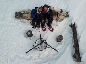 O que fazer no Ártico - pesca no gelo