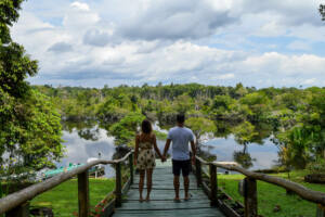 Hotel de selva na Amazônia