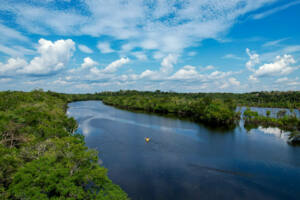 Hotel de selva na Amazônia