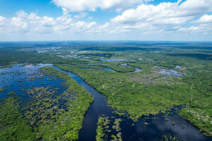 Hotel de selva na Amazônia