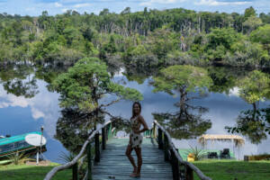 Hotel de selva na Amazônia