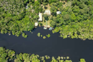 Hotel de selva na Amazônia