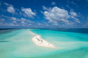 Banco de areia - Dhigurah - Ilhas Maldivas