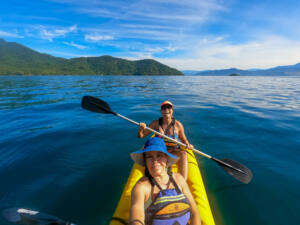 Caiaque em Ilha Grande