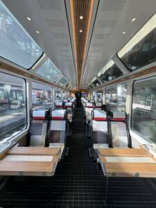 Trem panorâmico Glacier Express